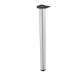 TABLE LEG KSN D.60 / MAT NIKEL